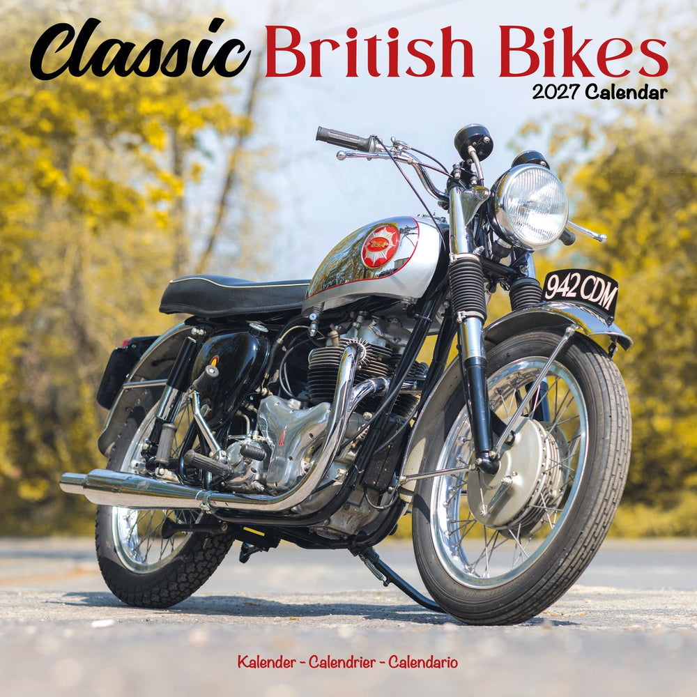 British Bikes 12'' Calendar 2027