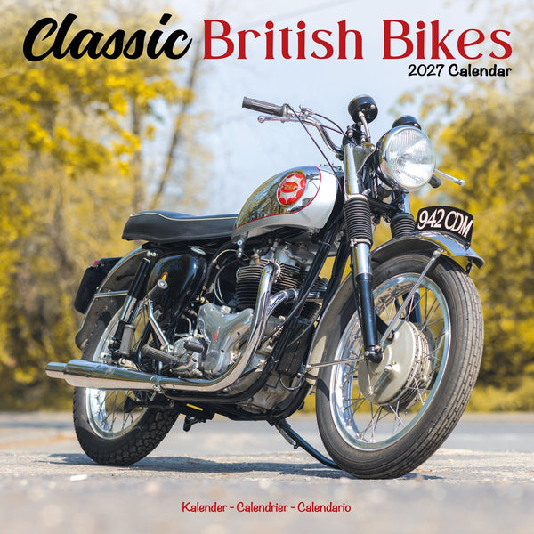 British Bikes 12'' Calendar 2027