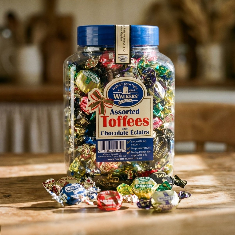 Assorted Toffees & Chocolate Eclairs