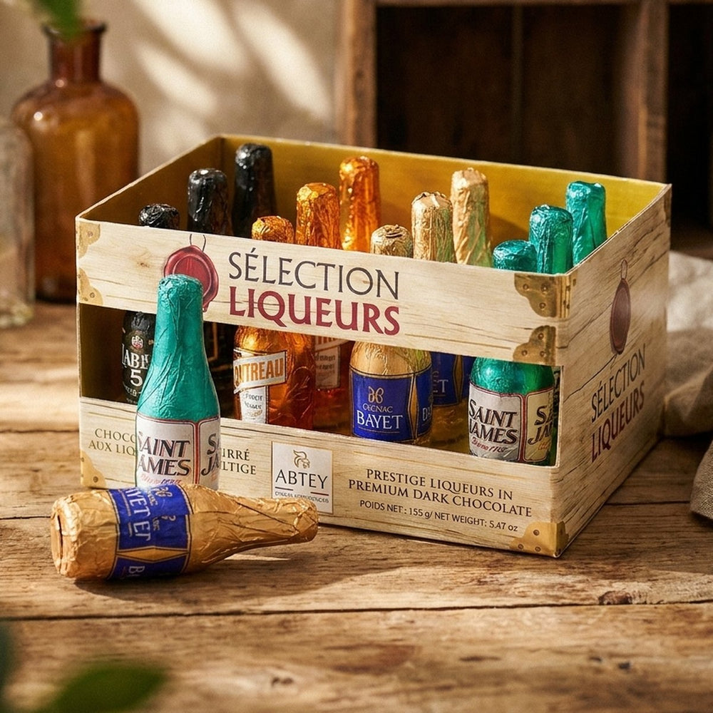 Liqueur Chocolates Crate