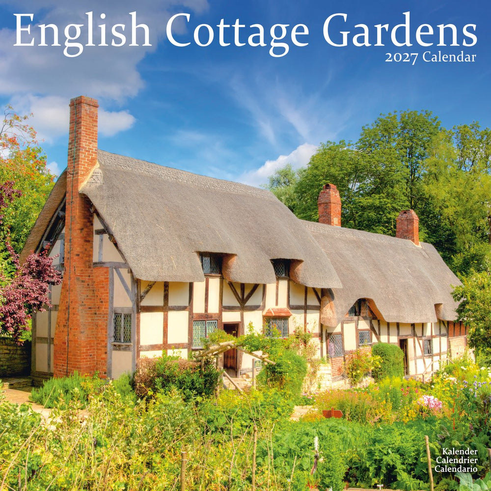 English Gardens 12" Calendar 2027