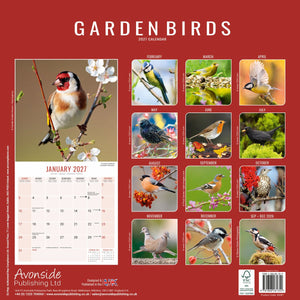 Garden Birds 12'' Calendar 2027
