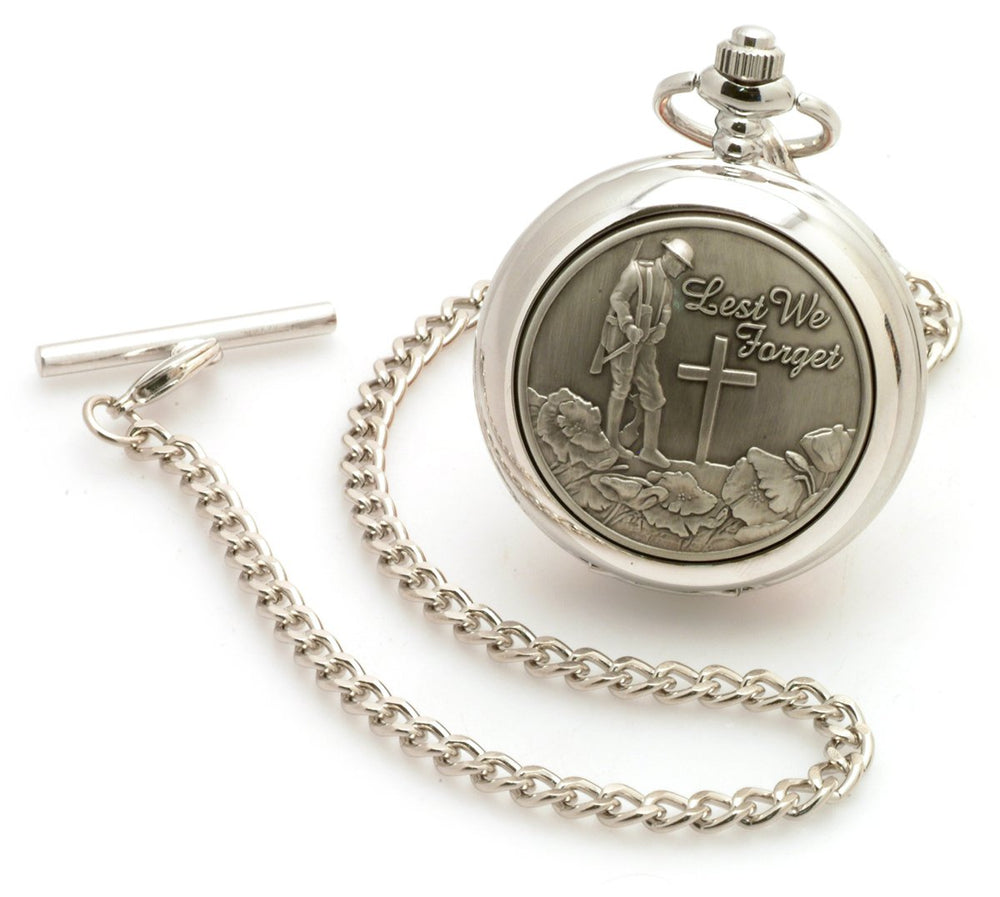 Lest We Forget Pocket Watch