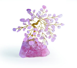 Rose Quartz Gem Tree