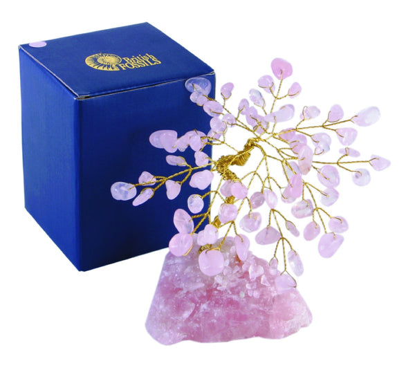 Rose Quartz Gem Tree