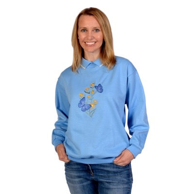 Butterfly Design Jersey Top
