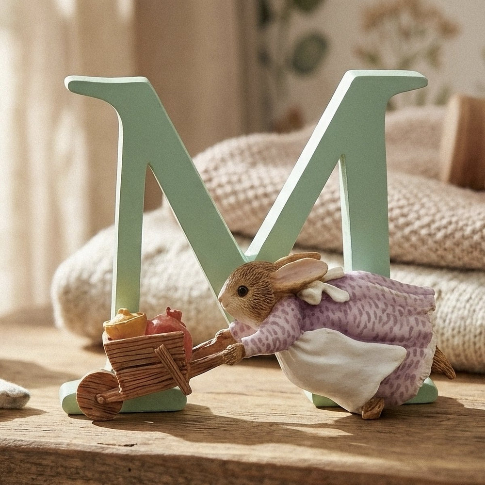 Beatrix Potter Alphabet Letter M