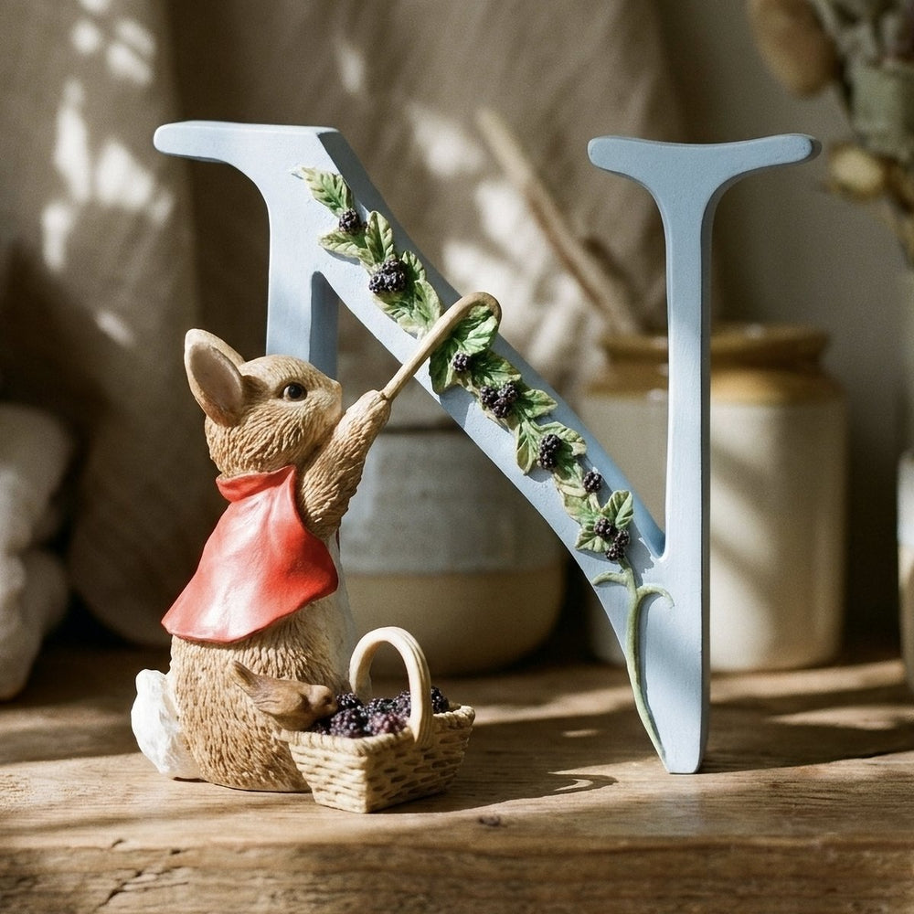 Beatrix Potter Alphabet Letter N