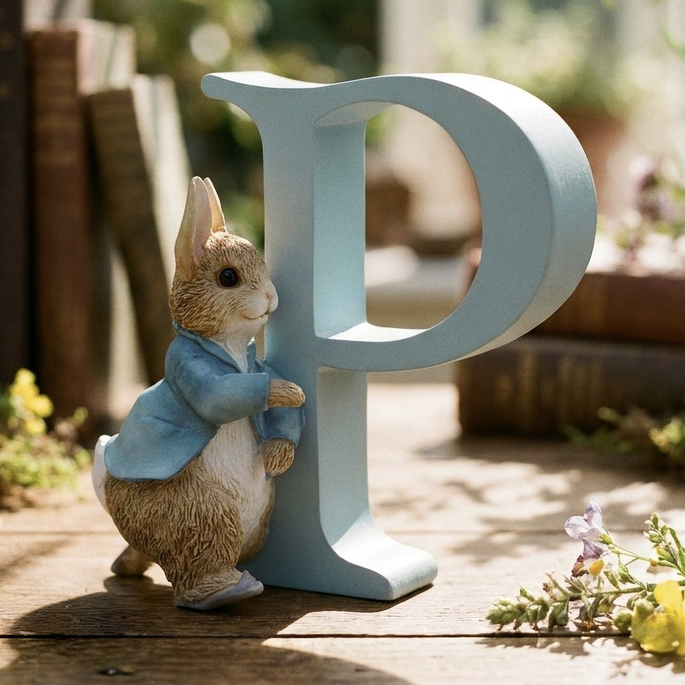 Beatrix Potter Alphabet Letter P