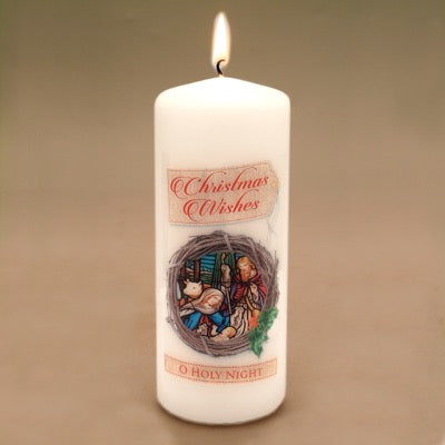 Nativity Candle