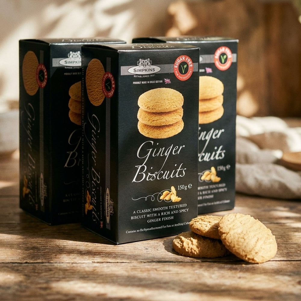 No added Sugar Four Pack Ginger Biscuits