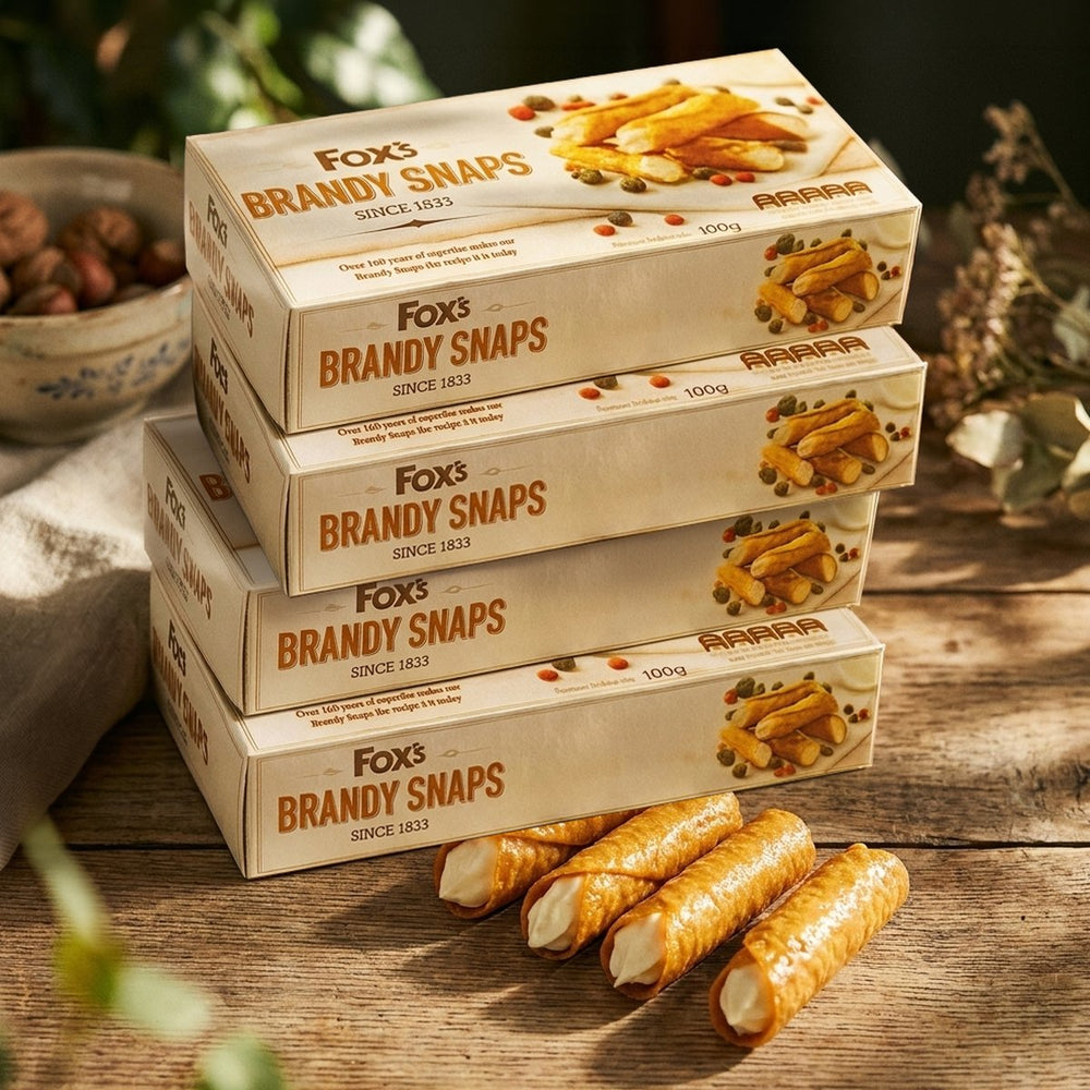 Traditional Brandy Snaps 4-Pack