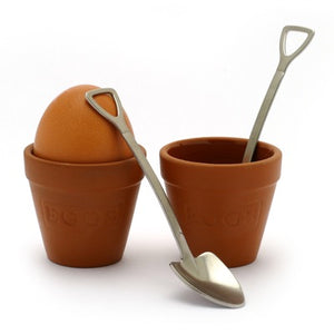 Flower Pot & Shovel Egg Cups