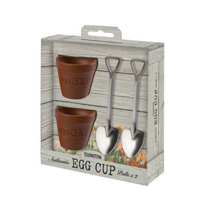Flower Pot & Shovel Egg Cups