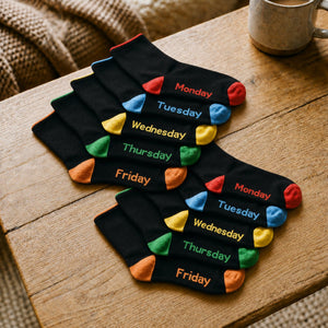Twin Pack of Days of the Week Socks