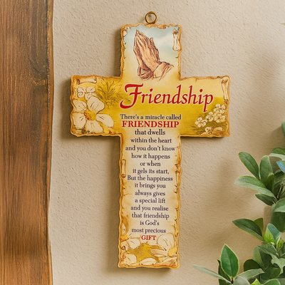 Wooden Friendship Cross