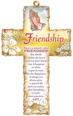 Wooden Friendship Cross