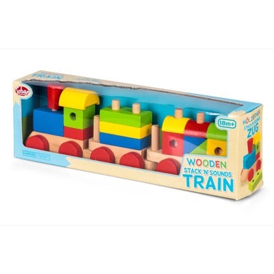 Wooden Stack 'n' Sounds Train