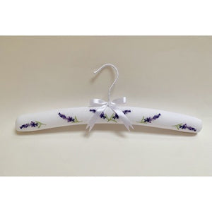 Set of 3 White Lavender Hangers