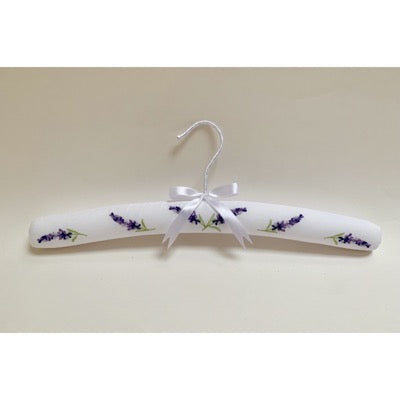 Set of 3 White Lavender Hangers