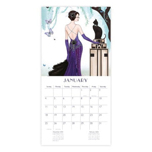 Art Deco Calendar 2026