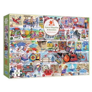 Hoppers & Scooters 1000-Piece Jigsaw