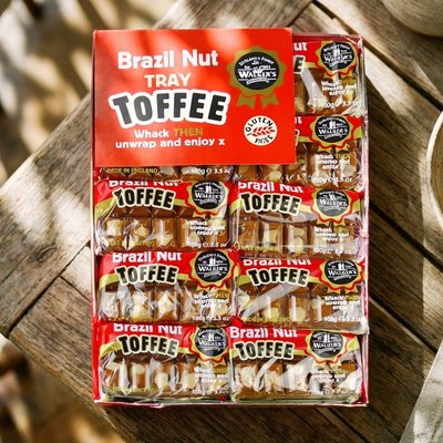 Brazil Nut Toffee Bars