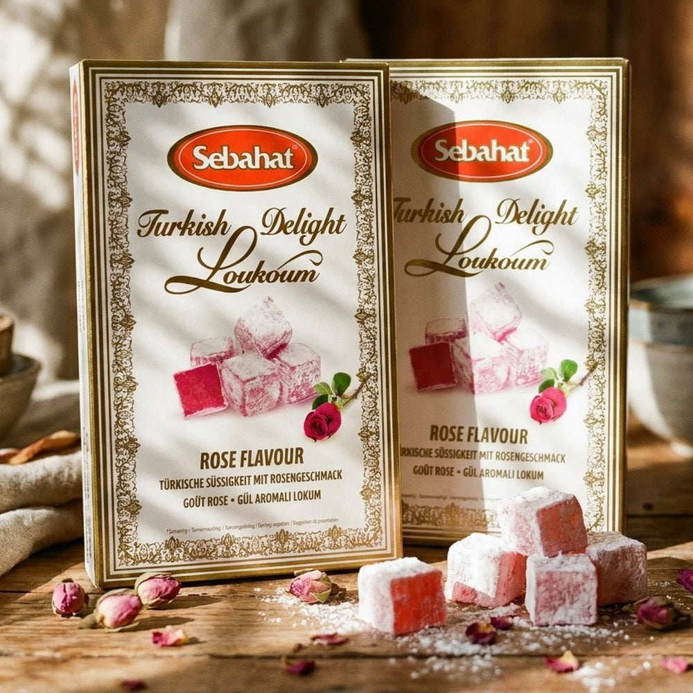Rose Turkish Delight Set