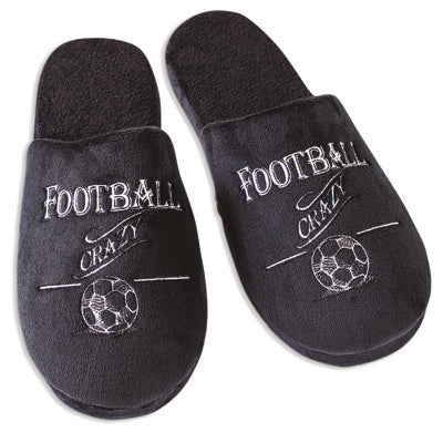 Football Crazy Slippers S