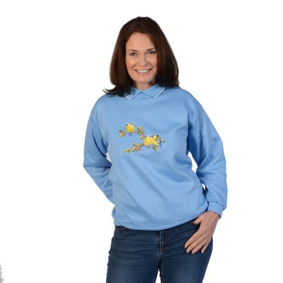 Branch Meeting Blue Tits Jersey Top