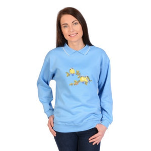 Branch Meeting Blue Tits Jersey Top