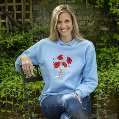 Poppies & Corn Jersey Top