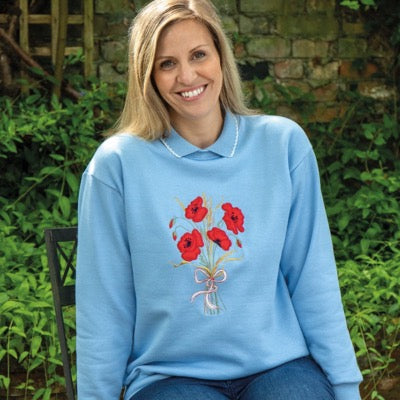 Poppies & Corn Jersey Top