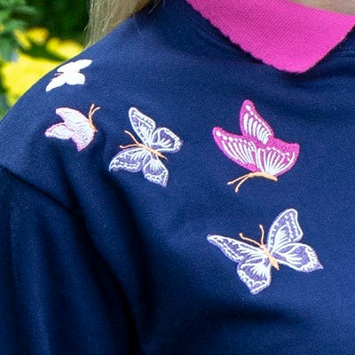 Butterfly Shoulder Jersey Top