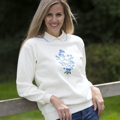 Forget-Me-Nots Jersey Top
