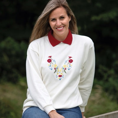Winter White Jersey Top