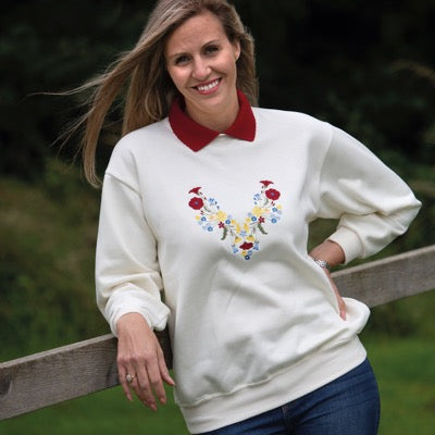 Winter White Jersey Top
