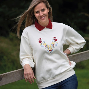 Winter White Jersey Top
