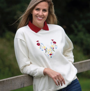 Winter White Jersey Top