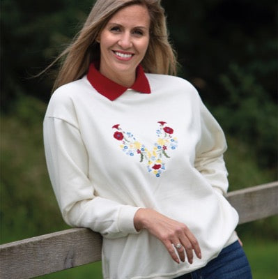 Winter White Jersey Top
