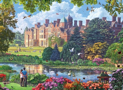 Royal Residences 4 x 500-Piece Jigsaw