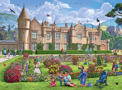 Royal Residences 4 x 500-Piece Jigsaw