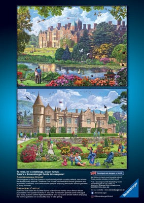Royal Residences 4 x 500-Piece Jigsaw