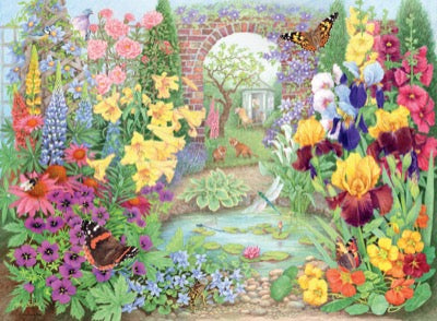 Glorious Gardens 4 x 500-Piece Jigsaws