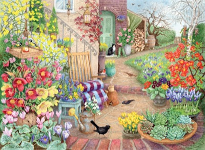 Glorious Gardens 4 x 500-Piece Jigsaws