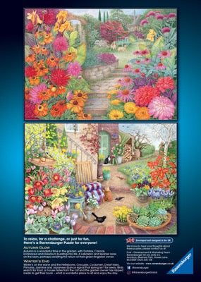 Glorious Gardens 4 x 500-Piece Jigsaws