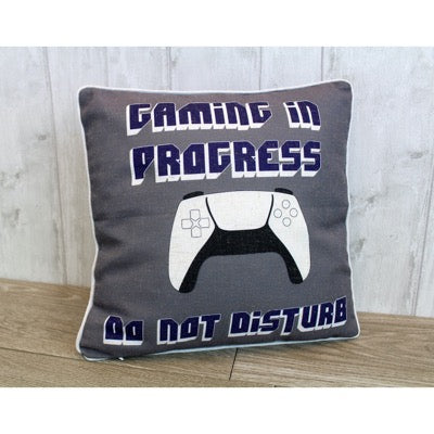Gaming in Progress Cushion