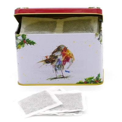 Robin Tea Caddy