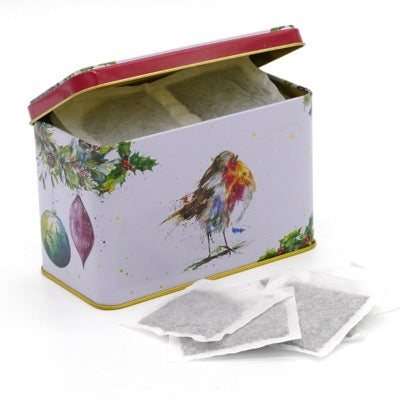 Robin Tea Caddy