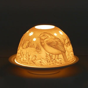 Nordic Lights Candle Shade Robin